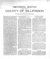 History 001, Williamson County 1908
